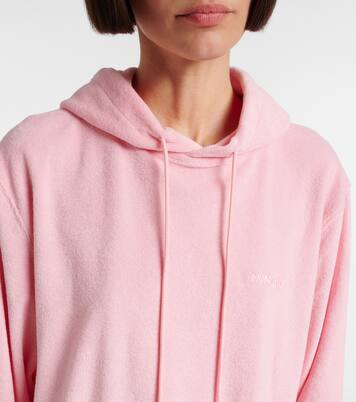 Logo cotton terry hoodie | Hunza G