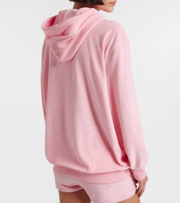 Logo cotton terry hoodie | Hunza G