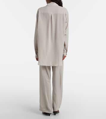 Mika sheer wide-leg pants | Jade Swim