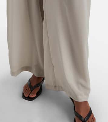 Mika sheer wide-leg pants | Jade Swim