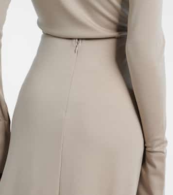 Stilla virgin wool maxi skirt | Max Mara