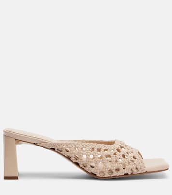 Pantoletten Ernestina aus Leder | Souliers Martinez