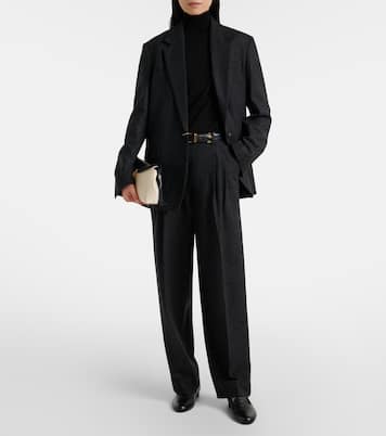 Blazer en laine mélangée | Toteme