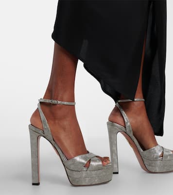 Divine 130 platform sandals | Aquazzura