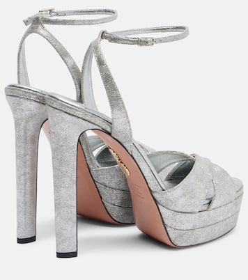 Divine 130 platform sandals | Aquazzura