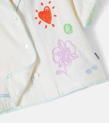 Rosalle embroidered cotton shirt | Molo