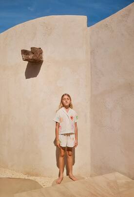 Besticktes Hemd Rosalle aus Baumwolle | Molo