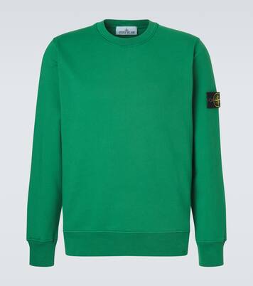 Compass cotton fleece sweatshirt | Stone Island
