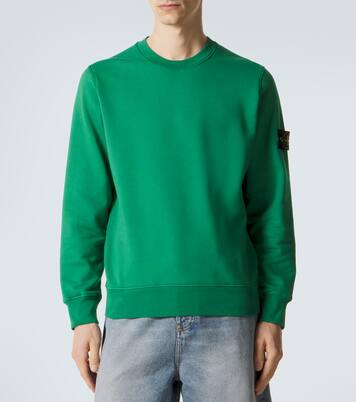 Compass cotton fleece sweatshirt | Stone Island