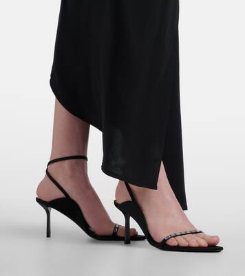 Victoria crystal-embellished sandals | Victoria Beckham
