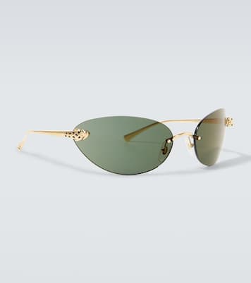 Panthère De Cartier cat-eye sunglasses | Cartier Eyewear Collection