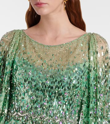 Verzierte Robe Ines | Jenny Packham