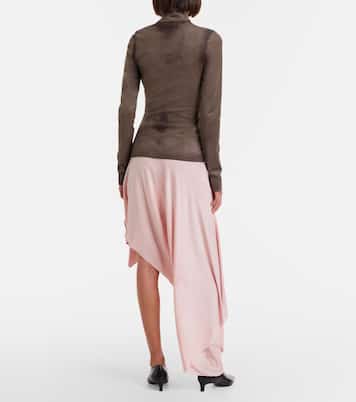 Falda midi asimétrica | Maison Margiela