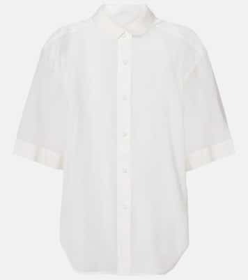 Top de muselina de algodón bordado | Róhe