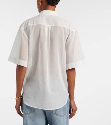 Top de muselina de algodón bordado | Róhe