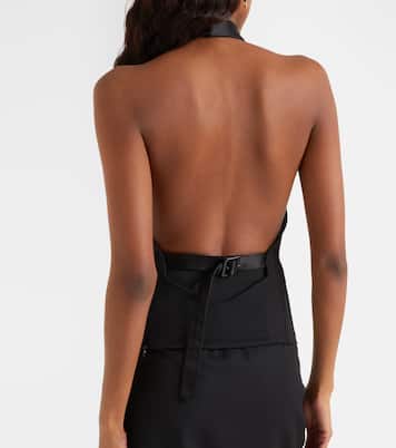 Satin top | McQueen