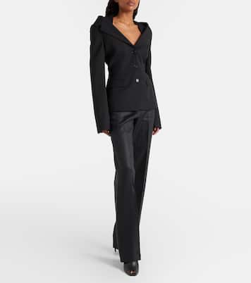Crêpe blazer | McQueen