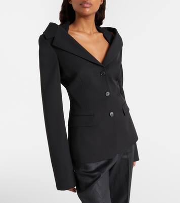 Crêpe blazer | McQueen
