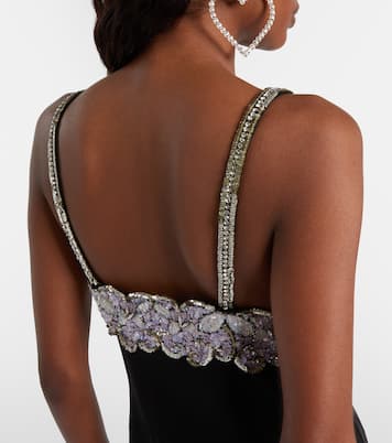 Robe midi à ornements | Valentino