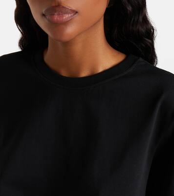 T-shirt Tilly in jersey di cotone | Victoria Beckham