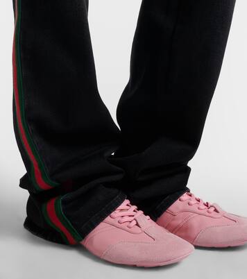 Flex leather sneakers | Gucci