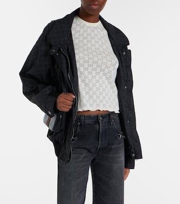 T-shirt GG en coton mélangé | Gucci