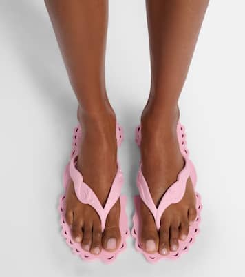 Seafoam夹趾凉鞋 | Zimmermann