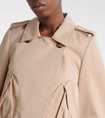 Luxury Layer cropped cotton-blend jacket | Dorothee Schumacher