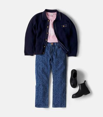 Cárdigan de algodón | Versace Kids