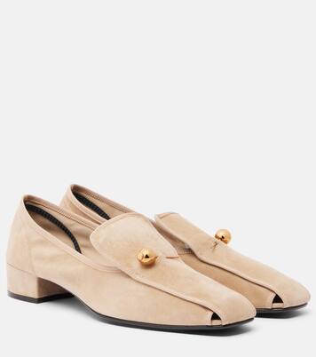Showtime suede loafer pumps | Herbert Levine