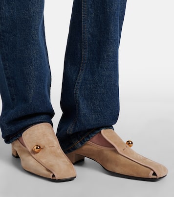 Showtime suede loafer pumps | Herbert Levine
