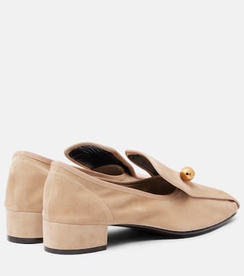 Showtime suede loafer pumps | Herbert Levine