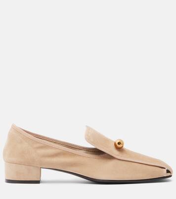 Showtime suede loafer pumps | Herbert Levine