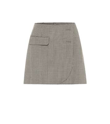 Minifalda de lana virgen | Vetements