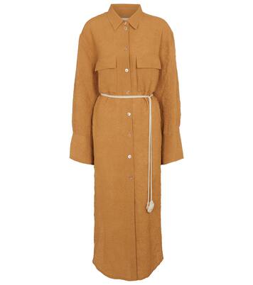 Hemdblusenkleid Fruma aus Satin | Nanushka