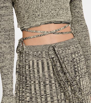 Maxirock mit Plissees | Christopher Esber