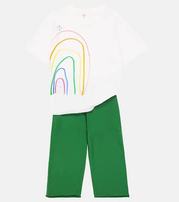 Zaza cropped cashmere pants | The Row Kids