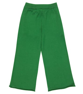 Zaza cropped cashmere pants | The Row Kids