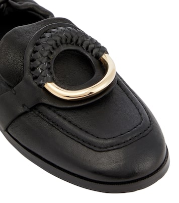 Verzierte Loafers Hana aus Leder | See By Chloé