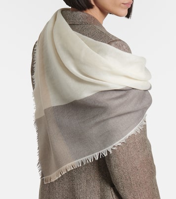 Carre silk and cashmere scarf | Loro Piana