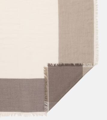 Carre silk and cashmere scarf | Loro Piana