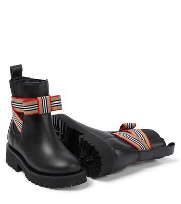 Leather ankle boots | Burberry Kids