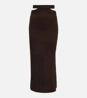 Cutout column maxi skirt | Christopher Esber