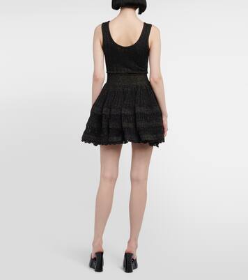 Minikleid Crinoline aus einem Wollgemisch | Alaïa