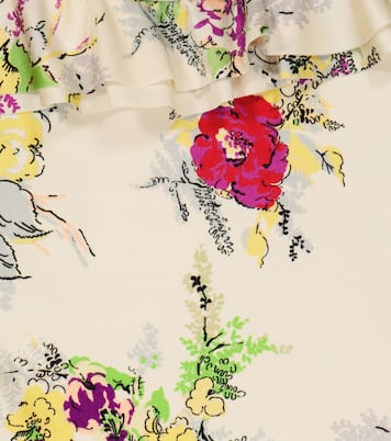 Clover floral swimsuit | Zimmermann Kids