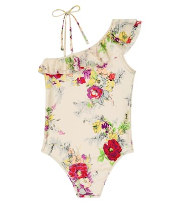 Clover floral swimsuit | Zimmermann Kids