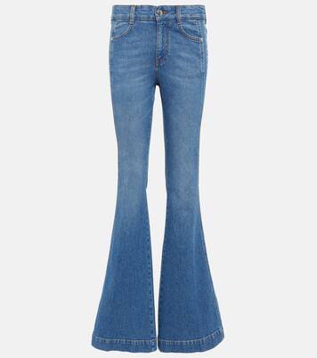 Mid-Rise Flared Jeans | Stella McCartney