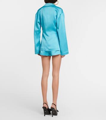 Top aus Satin | Blumarine
