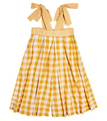 Gingham cotton playsuit | Paade Mode