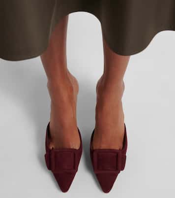 Maysale 70 suede mules | Manolo Blahnik